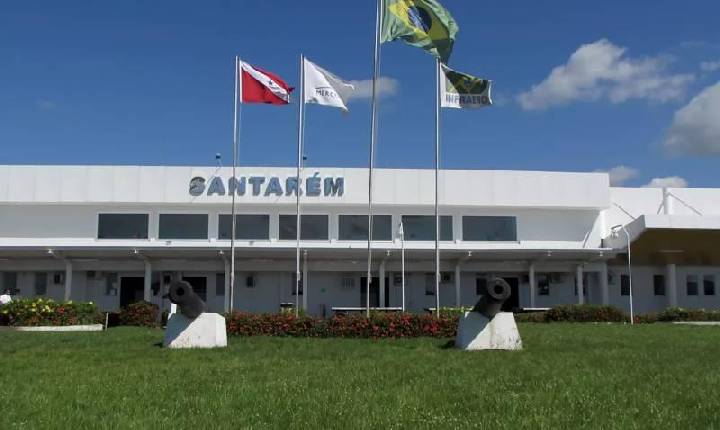 Movimento no Aeroporto de Santarém cresce 4,6% em junho