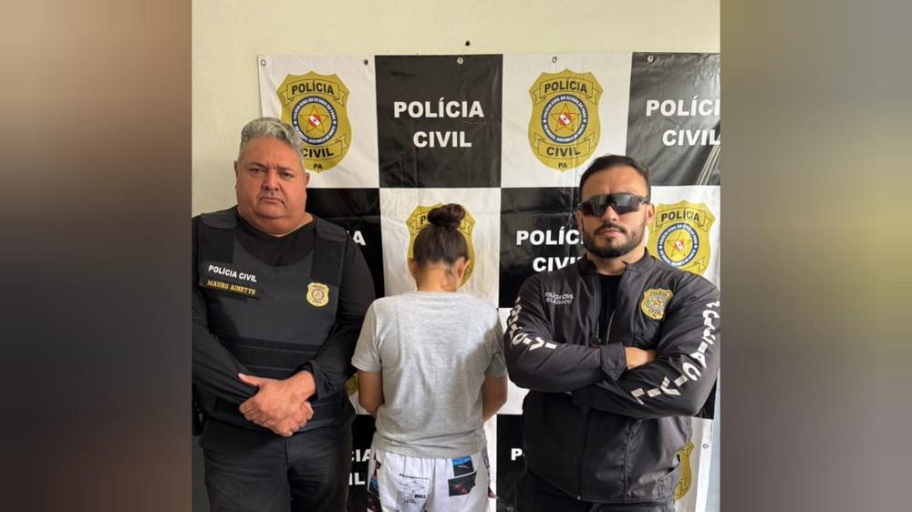 Jovem monitorada por tornozeleira é presa com celular furtado durante operação policial em Monte Alegre