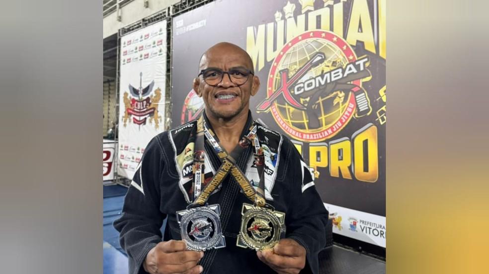Flávio Ferreira supera lesão e brilha com dois pódios no Mundial de Jiu-Jitsu no Espírito Santo