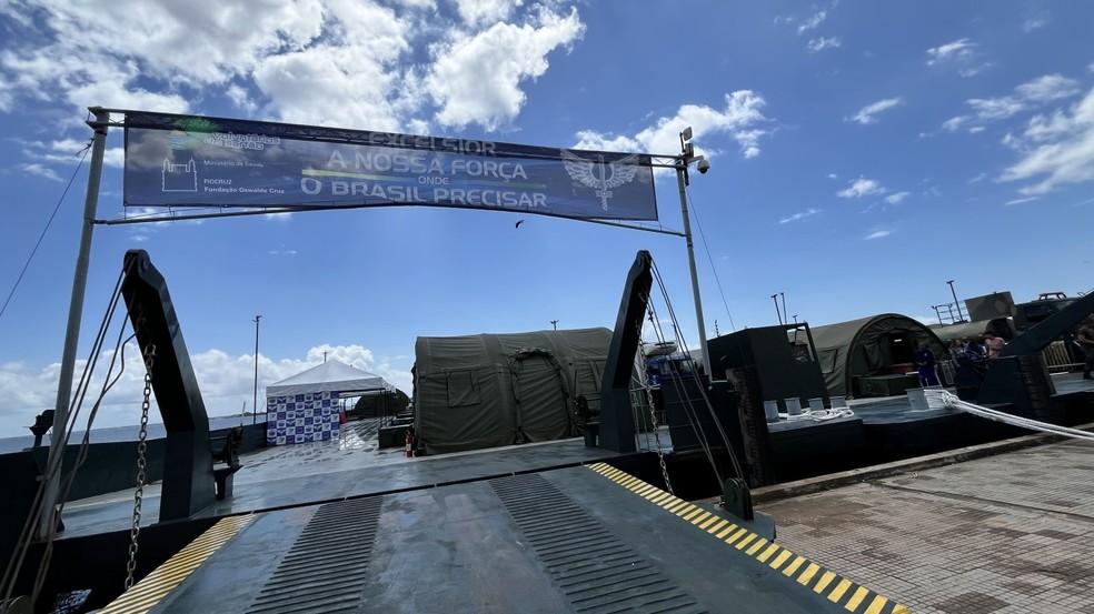 Mutirão de Saúde da FAB reúne mais de 60 médicos em Santarém com atendimentos gratuitos na Praça Tiradentes