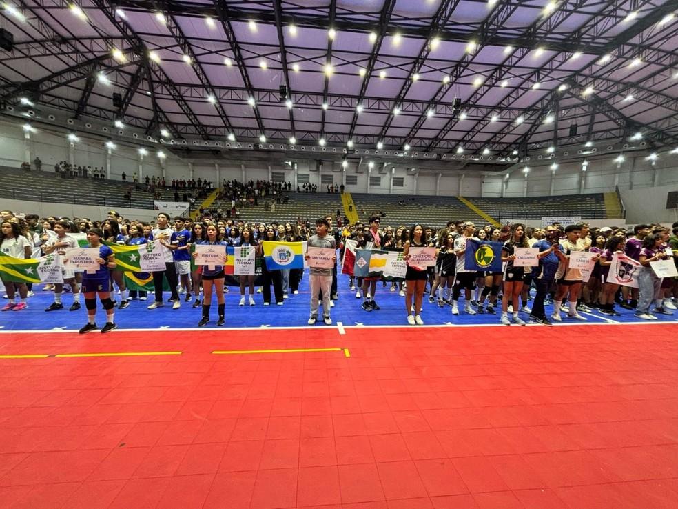 Santarém sedia Jogos dos Institutos Federais e recebe mais de 700 atletas de todo o Pará