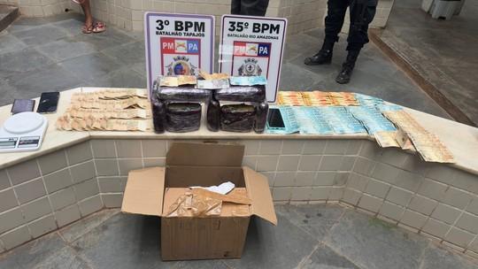 Casal é preso com mais de 7,5 kg de skank no bairro Uruará durante operação da PM em Santarém