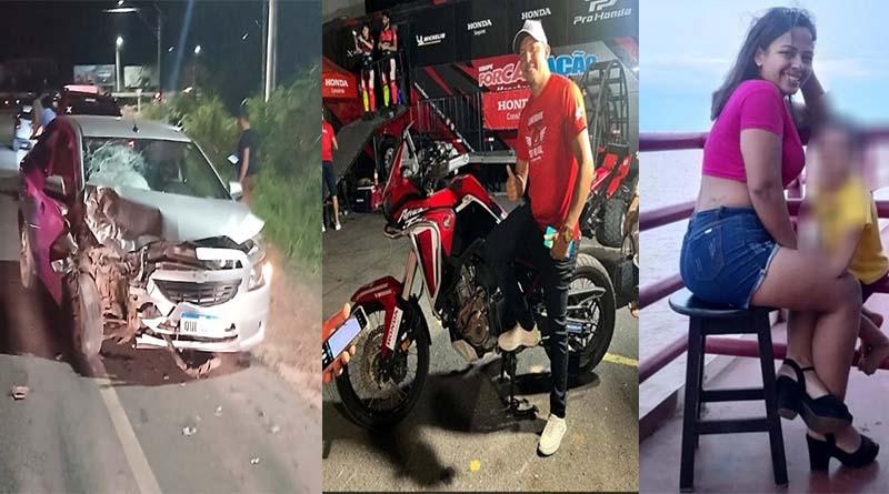 Tragédia na PA-457: Mãe, filho e amigo morrem em colisão frontal em Santarém