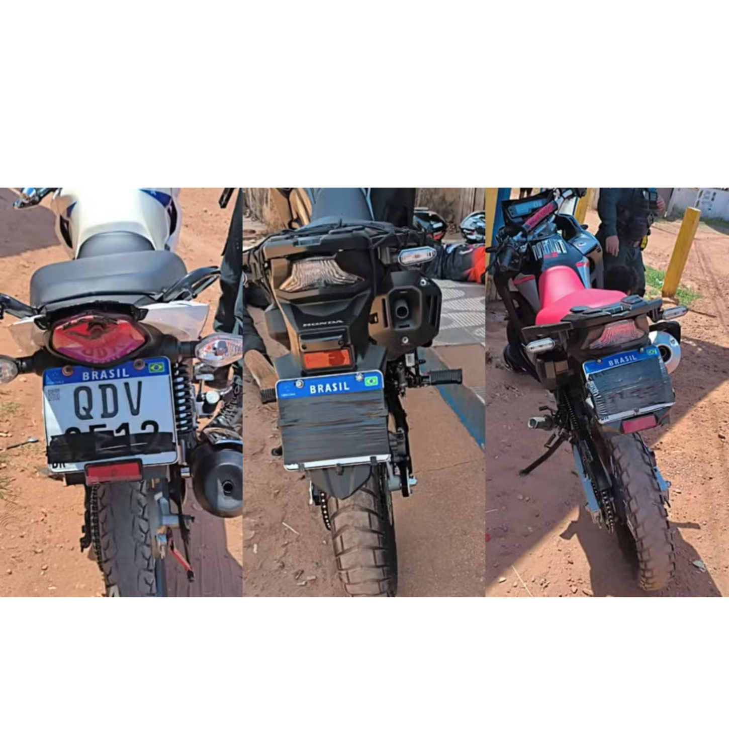 Três jovens são detidos em Santarém por rodar com motos de placas adulteradas