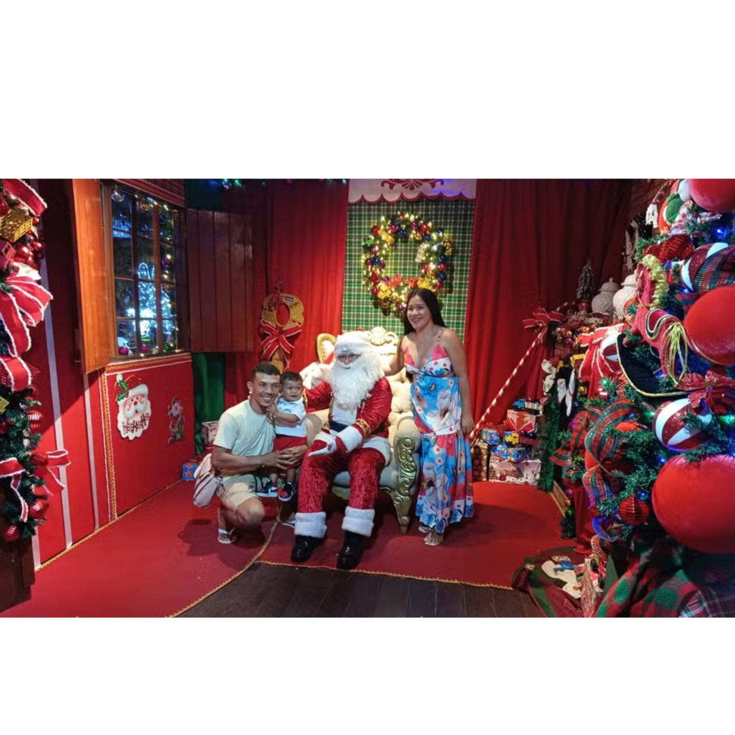 Casinha do Papai Noel bate recorde de público em Santarém e emociona milhares de famílias