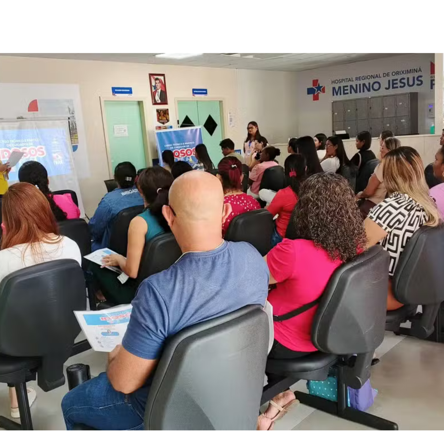 O Hospital Regional de Oriximiná capacita comunidade em curso de cuidador de idosos