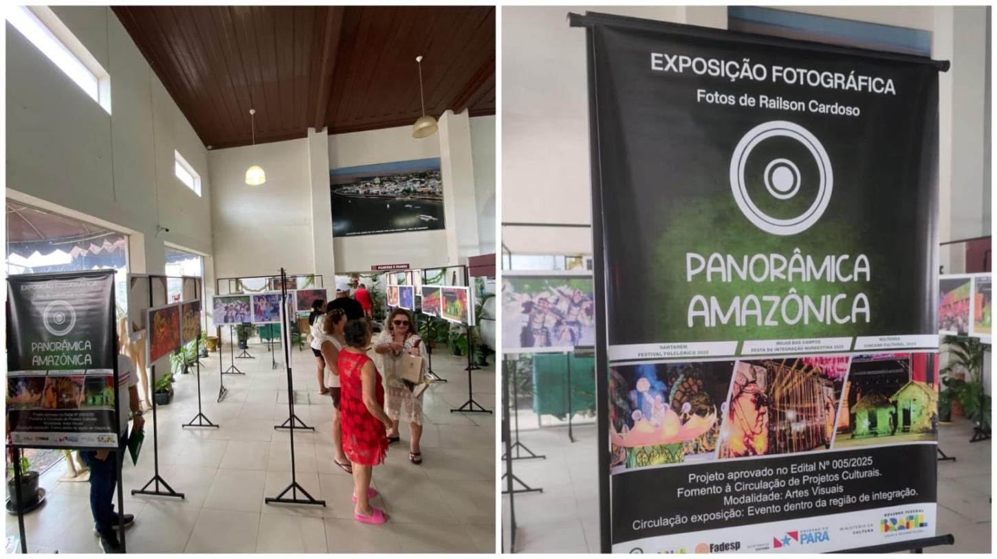 Exposição 'Panorâmica Amazônica' de Railson Cardoso se encerra no Cristo Rei